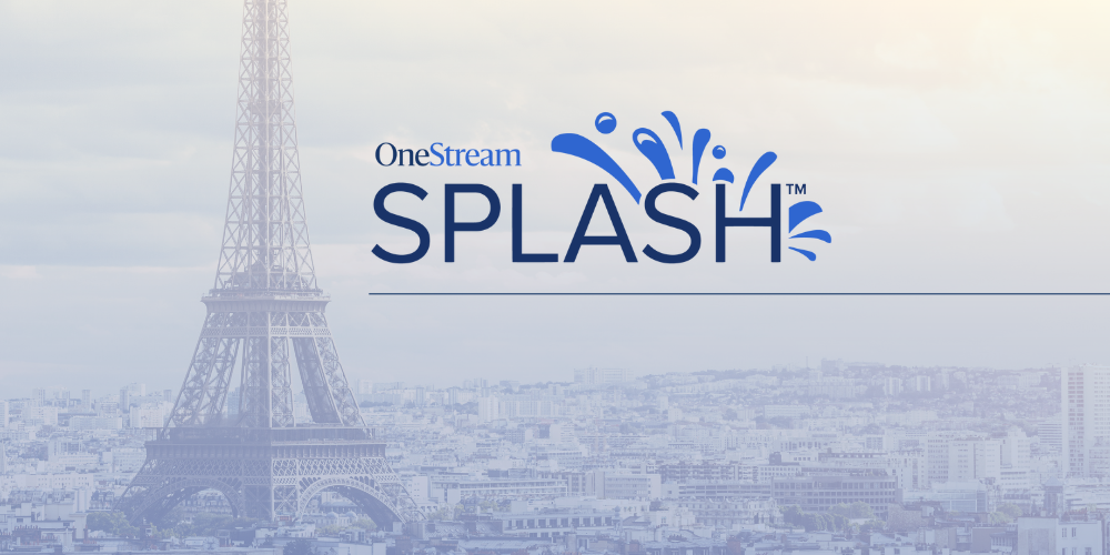 OneStream Splash EMEA Recap